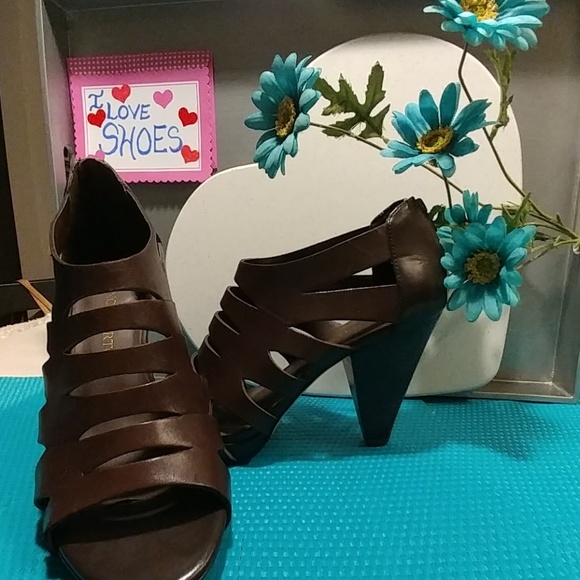 ☀️ Franco Sarto brown sandals - Picture 2 of 6